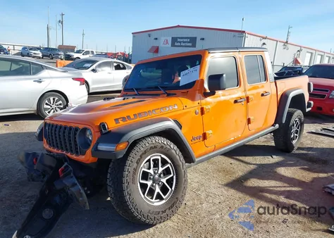 2025 Jeep Gladiator Rubicon z USA, uszkodzony, nr VIN 1C6RJTBG4SL523546